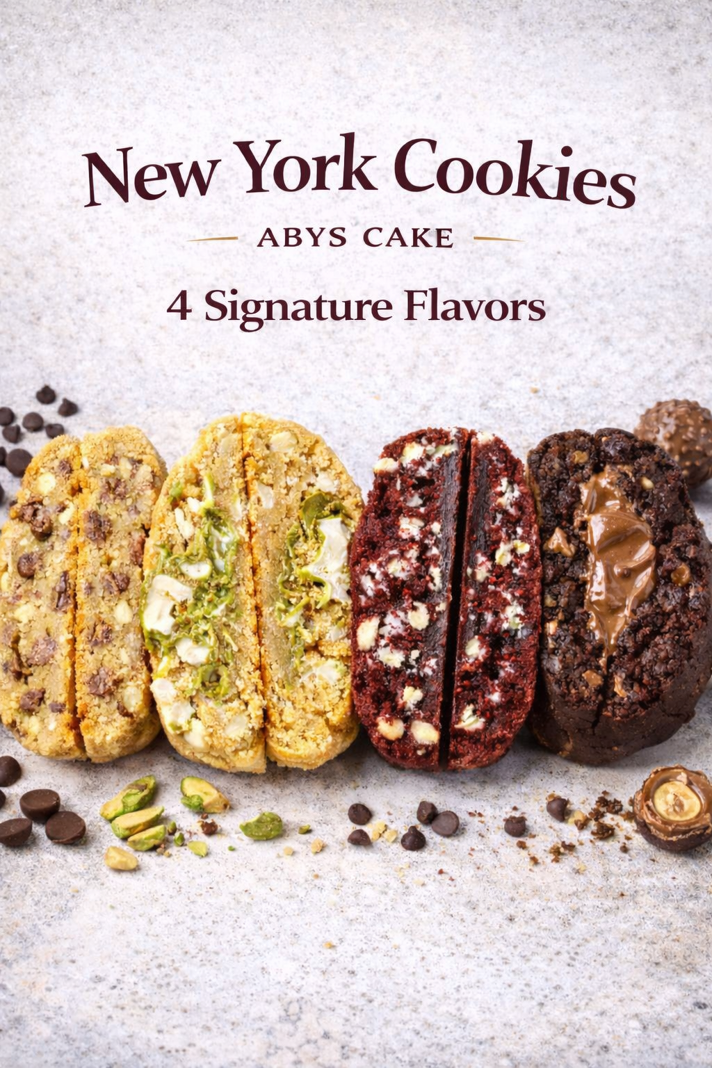 ENGLISH-New York style Cookies