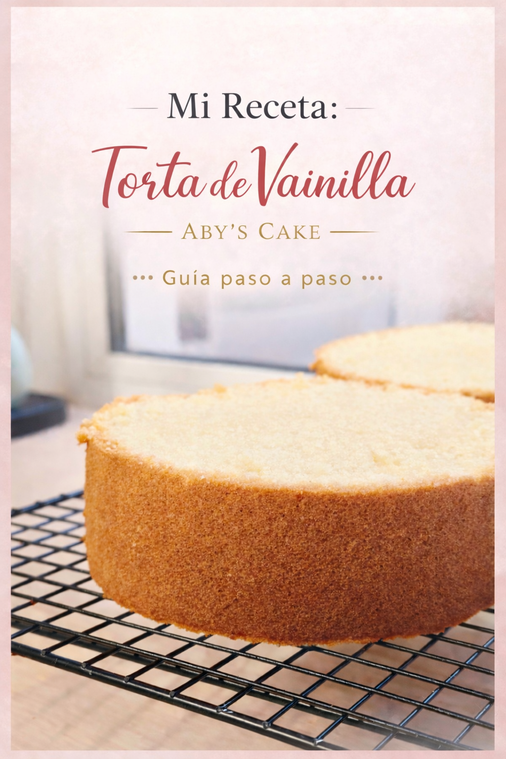 Mi Receta Torta de Vainilla (PDF)